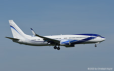 Boeing 737-8EQ | N737M | untitled (Eagle International Establishment) | Z&UUML;RICH (LSZH/ZRH) 23.09.2022