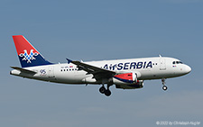 Airbus A319-132 | YU-APL | Air Serbia | Z&UUML;RICH (LSZH/ZRH) 23.09.2022