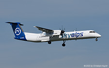 Bombardier DHC-8-402 | 9H-BEL | Skyalps | Z&UUML;RICH (LSZH/ZRH) 23.09.2022