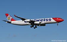 Airbus A340-313X | HB-JME | Edelweiss Air | Z&UUML;RICH (LSZH/ZRH) 22.10.2022