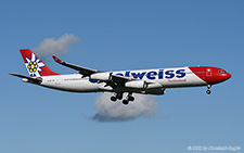 Airbus A340-313X | HB-JMF | Edelweiss Air | Z&UUML;RICH (LSZH/ZRH) 22.10.2022