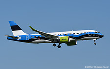 Airbus A220-300 | YL-CSJ | Air Baltic  |  Estonian Flag cs | Z&UUML;RICH (LSZH/ZRH) 26.10.2022