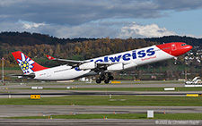 Airbus A340-313X | HB-JMD | Edelweiss Air | Z&UUML;RICH (LSZH/ZRH) 19.11.2022
