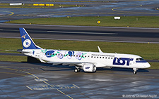 Embraer ERJ-195LR | SP-LNC | LOT Polish Airlines  |  Sliwka Naleczowska titles | Z&UUML;RICH (LSZH/ZRH) 30.12.2022