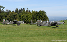 Pilatus PC-6/B2-H2M-1 | - | Swiss Air Force  |  Lunch at Buttwil | BUTTWIL (LSZU/---) 13.09.2022