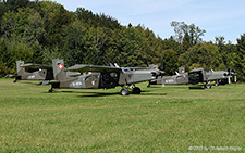 Pilatus PC-6/B2-H2M-1 | - | Swiss Air Force  |  Lunch at Buttwil | BUTTWIL (LSZU/---) 13.09.2022