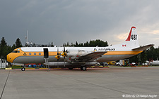 Lockheed L.188AF Electra | C-FZCS | Air Spray | ROCKY MOUNTAIN HOUSE (CYRM/YRM) 21.07.2023
