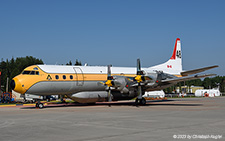 Lockheed L.188AF Electra | C-FZCS | Air Spray | ROCKY MOUNTAIN HOUSE (CYRM/YRM) 22.07.2023