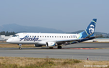 Embraer ERJ-175LR | N188SY | Alaska Airlines (SkyWest Airlines) | VICTORIA (CYYJ/YYJ) 27.08.2023