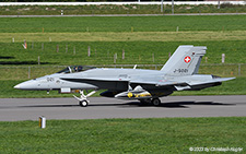 McDonnell Douglas F/A-18C Hornet | J-5021 | Swiss Air Force | MEIRINGEN (LSMM/---) 25.09.2023