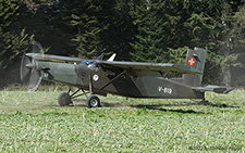 Pilatus PC-6/B2-H2M-1 | V-619 | Swiss Air Force | CHL&AUML;MPE WEST (----/---) 11.09.2023