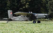 Pilatus PC-6/B2-H2M-1 | V-619 | Swiss Air Force | CHL&AUML;MPE WEST (----/---) 11.09.2023