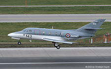 AMD Falcon 10 MER | 143 | French Navy  |  operated by 57S | Z&UUML;RICH (LSZH/ZRH) 12.01.2023