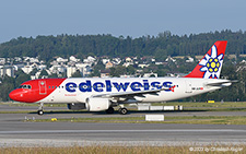 Airbus A320-214 | HB-JLR | Edelweiss Air | Z&UUML;RICH (LSZH/ZRH) 11.06.2023