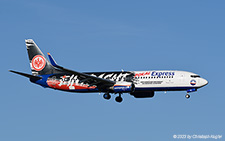 Boeing 737-8AS | TC-SPC | SunExpress  |  Eintracht Frankfurt special colours - Pokal Express | Z&UUML;RICH (LSZH/ZRH) 13.10.2023
