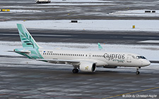 Airbus A220-300 | 5B-DEB | Cyprus Airways | Z&UUML;RICH (LSZH/ZRH) 19.01.2024