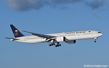 Boeing 777-300ER | HZ-AK45 | Saudi Arabian Airlines | Z&UUML;RICH (LSZH/ZRH) 19.01.2024