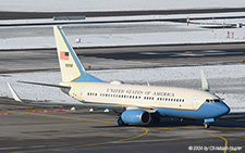 Boeing C-40C | 05-0932 | US Air Force | Z&UUML;RICH (LSZH/ZRH) 20.01.2024