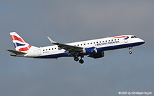 Embraer ERJ-190SR | G-LCYJ | BA CityFlyer | Z&UUML;RICH (LSZH/ZRH) 08.03.2024