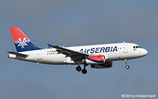 Airbus A319-132 | YU-APN | Air Serbia | Z&UUML;RICH (LSZH/ZRH) 08.03.2024
