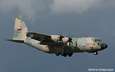 Lockheed C-130J Hercules | 506 | Royal Air Force of Oman  |  Seen here arriving as flight MJN292 from Larnaca | Z&UUML;RICH (LSZH/ZRH) 20.04.2024