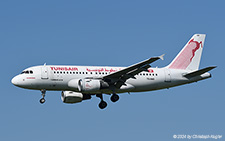 Airbus A319-114 | TS-IMO | Tunisair | Z&UUML;RICH (LSZH/ZRH) 11.05.2024