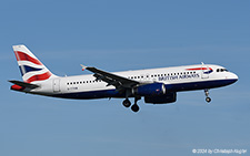 Airbus A320-232 | G-TTOB | British Airways | Z&UUML;RICH (LSZH/ZRH) 15.11.2024