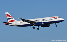 Airbus A320-232 | G-EUYF | British Airways | Z&UUML;RICH (LSZH/ZRH) 31.12.2024