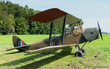 de Havilland DH.82B Queen Bee | G-LUZ | untitled  |  This DH.82B Queen Bee is based at Old Warden in the UK. It was built in Glasgow in 1944 and is still in the RAF colours, marked as LF858. | LANGENTHAL BLEIENBACH (LSPL/---) 07.09.2025