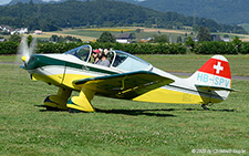 SIPA S.903 | HB-SPV | private  |  The French SIPA produced a total of 113 aircraft of this type. One surviving aircraft is seen here.  | BIRRFELD (LSZF/---) 28.06.2025