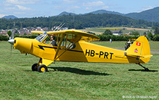 Piper PA-18-150 Super Cub | HB-PRT | private  |  This Piper PA-18 was built 1953 and is now based at Bern-Belp. | BIRRFELD (LSZF/---) 28.06.2025