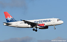 Airbus A319-132 | YU-APB | Air Serbia | Z&UUML;RICH (LSZH/ZRH) 11.01.2025
