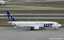 Boeing 737 MAX 8 | SP-LVF | LOT Polish Airlines | Z&UUML;RICH (LSZH/ZRH) 24.01.2025