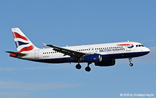 Airbus A320-232 | G-EUUH | British Airways | Z&UUML;RICH (LSZH/ZRH) 25.01.2025