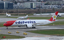 Airbus A350-941 | HB-IHF | Edelweiss Air  |  The first Airbus A350 of Edelweiss Air | Z&UUML;RICH (LSZH/ZRH) 13.03.2025
