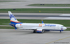 Boeing 737 MAX 8 | TC-SME | SunExpress  |  First aircraft of SunExpress to carry the 35years sticker | Z&UUML;RICH (LSZH/ZRH) 28.03.2025