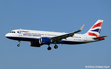 Airbus A320-251n | G-TTNX | British Airways  |  British Airways is currently operating 30 Airbus A320neo and expects 3 more aircraft of this type. | Z&UUML;RICH (LSZH/ZRH) 20.06.2025