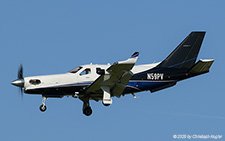 DAHER TBM 900 | N59PV | untitled  |  This DAHER TBM 900 is captured arriving from Annemass. The aircraft returned there later in the day. | Z&UUML;RICH (LSZH/ZRH) 11.07.2025