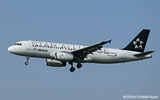 Airbus A320-232 | SX-DVQ | Aegean Airlines  |  This Airbus A320 is one of 2 aircraft of Aegean Airlines to be painted in the Star Alliance colour scheme. | Z&UUML;RICH (LSZH/ZRH) 15.08.2025