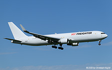 Boeing 767-333ERBCF | UK67017 | My Freighter  |  This Boeing 767-300 of My Freighter is former C-FMWP of Air Canada and Air Canada Rouge. It was converted as freighter in SEP2023 and joined the current operator on 03JUL2024. | Z&UUML;RICH (LSZH/ZRH) 03.09.2025