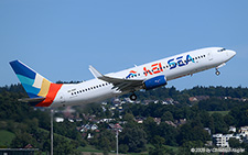 Boeing 737-8EH | SU-RD | Red Sea Airlines  |  Red Sea Air has a weekly flight from Hurghada to Zurich using their Boeing 737-800 aircraft. | Z&UUML;RICH (LSZH/ZRH) 06.09.2025