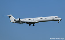 Bombardier CRJ 900ER | EI-GEF | SAS Scandinavian Airlines System  |  This Bombadier CRJ 900 is operated by CityJet. The aircraft is already painted in the new grey colours of SAS Scandinavian Airlines System. Titles will soon by applied. | Z&UUML;RICH (LSZH/ZRH) 02.10.2025