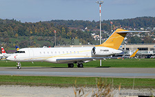 Bombardier BD.700 Global 5000 | T7-M888K | untitled (Empire Aviation Group)  |  This Bombardier Global 5000 of Empire Aviation Group is normally based in the UAE. The remains of the previous titles, SUN, can still be seen in the tail. | Z&UUML;RICH (LSZH/ZRH) 18.10.2025
