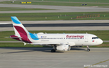 Airbus A319-132 | 9H-EXT | Eurowings  |  This Airbus A319 of Eurowings is now also stating that it belong to Lufthansa Group. | Z&UUML;RICH (LSZH/ZRH) 31.10.2025