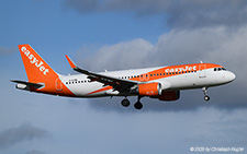 Airbus A320-214 | G-EZWL | easyJet UK  |  This Airbus A320 of easyJet UK is seen here operating flight EZY3297 from Edinburgh. | Z&UUML;RICH (LSZH/ZRH) 03.11.2025