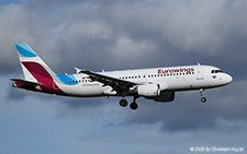 Airbus A320-214 | D-ABNT | Eurowings  |  This Airbus A320 of Edurowings has received the additional sticker 