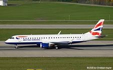 Embraer ERJ-190SR | G-LCYJ | BA CityFlyer  |  This Embraer EJR.190 of BA CityFlyer is seen here operating flight BAW8766 to London City. The aircraft returned later that day to Zurich again.  | Z&UUML;RICH (LSZH/ZRH) 04.11.2025