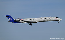 Bombardier CRJ 900LR | EI-HSA | SAS Scandinavian Airlines System (CityJet)  |  This Bombardier CRJ-900 was built in 2006 for Lufthansa CityLine where it served until 2024. It is now flying for SAS Scandinavian Airlines System and is seen here arriving as flight SAS603 from Copenhagen. | Z&UUML;RICH (LSZH/ZRH) 05.11.2025