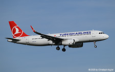 Airbus A320-232 | TC-LBV | Turkish Airlines (AJet)  |  This Airbus A320 previously flew with Garuda Indonesia and Scoot before joining the growing fleet of Turkish Airlines in JUL2025. It is seen here on AJet flight TKJ053 from Istanbul Sabiha Gokcen. | Z&UUML;RICH (LSZH/ZRH) 13.11.2025