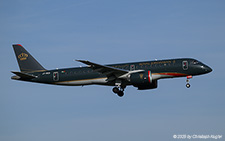 Embraer ERJ-190-E2 | JY-RED | Royal Jordanian Airlines  |  This Embraer ERJ-190-E2 is seen here arriving from Amman. Royal Jordanian Airlines replaced their Airbus A319 with this aircraft type from Brasil. | Z&UUML;RICH (LSZH/ZRH) 13.11.2025